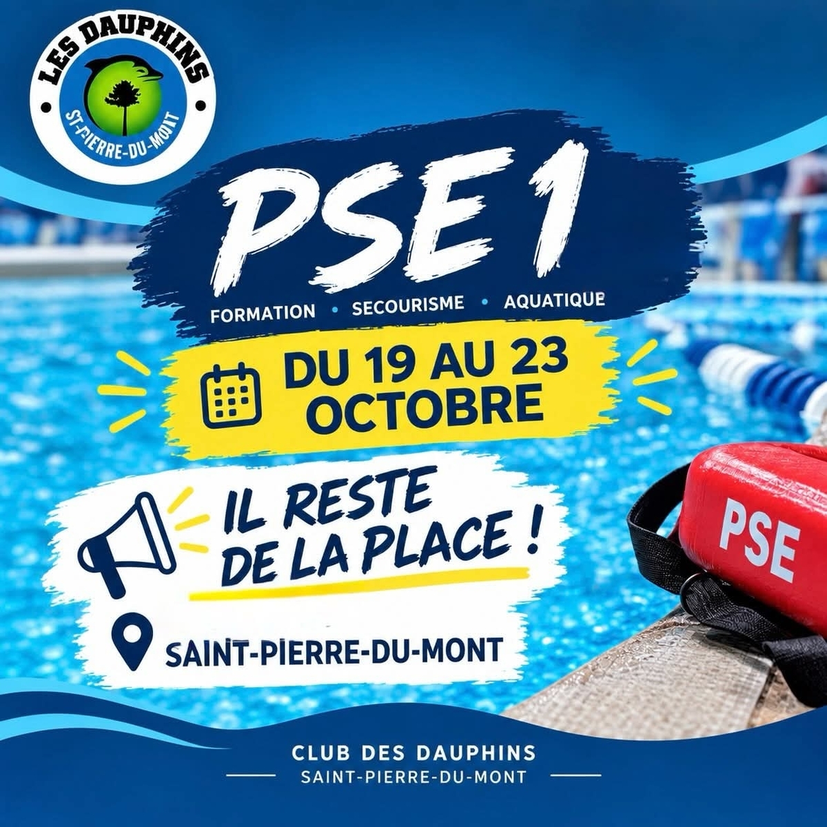 FORMATION PSE 1 – DU 19 AU 23 OCTOBRE