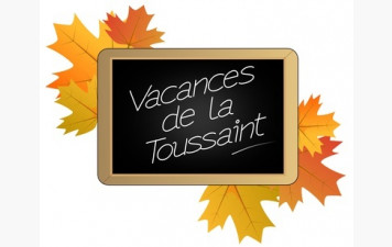 planning vacances de la Toussaint