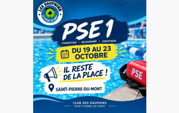 FORMATION PSE 1 – DU 19 AU 23 OCTOBRE